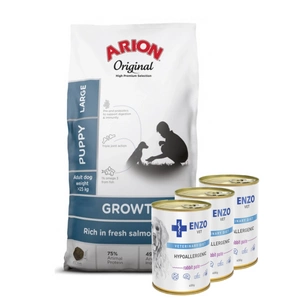 ARION Original Growth Salmon Puppy Large Breeds 12kg