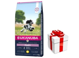 EUKANUBA Puppy&Junior Medium Breed 15kg