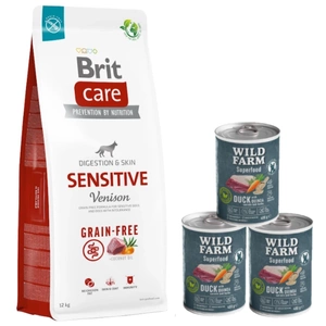BRIT CARE teraviljavaba Sensitive Hirvkala 12kg