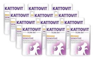 Kattovit Sensitive chicken+indica 85g kotike