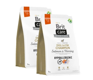 BRIT CARE Dog Hypoallergeenne koertenäitus Champion Salmon & Hering 3kg