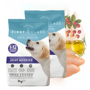 First Class Premium Grainivaba Kuivtoit kutsikatele Liigeste kaitse 3 kg