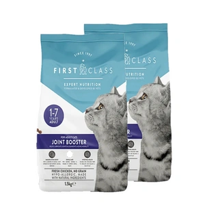 First Class Joint Booster 1,5kg - kasside kuivtoit, monoproteiin, kanamaitsega