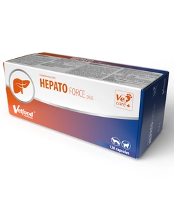 VETFOOD Hepatoforce Plus 120 kapslit.