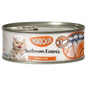 MOOCHIE TUNA & SALMON ENTRÉE IN BONE BROTH 156 g