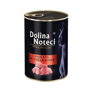 Dolina noteci Premium kassidele vasikalihaga 12x400g