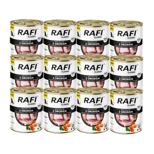 DOLINA NOTECI Niiske koeratoit Rafi Classic linnulihaga 800g