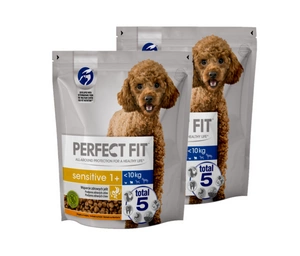 PERFECT FIT Sensitive 1+ Rich in Turkey 825 g - kuivtoit täiskasvanud väikestele tõugu koertele