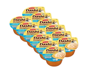 Inaba DASHI kasside lisatoit - kana ja kammkarbi maitsega puljong 12x70 g