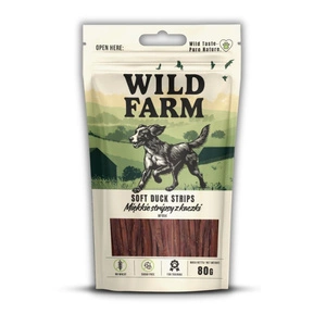 WILD FARM Pehmed pardiribad 80g koerale mõeldud maiuspalad